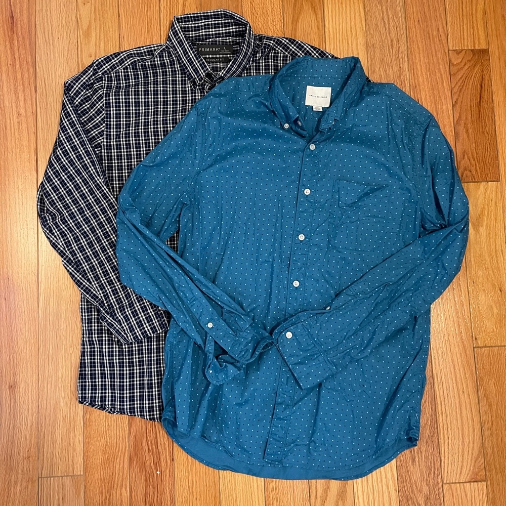 Bundle of 2 shirts. American eagle and primark